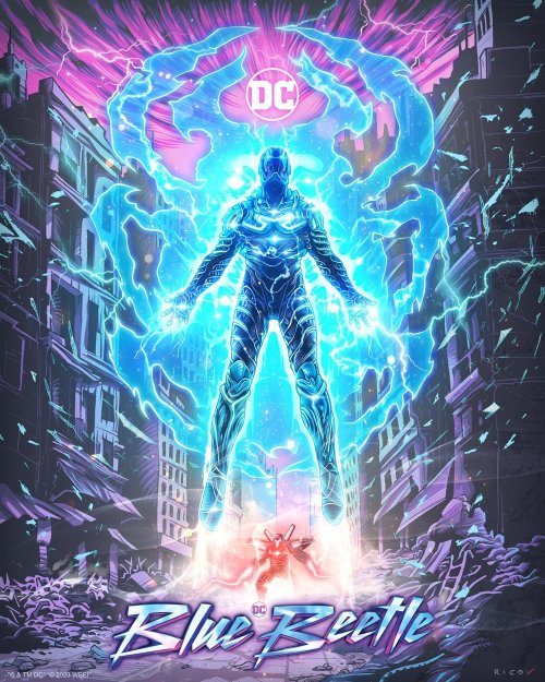 Blue Beetle Unveils Two New Posters, But Faces Impact from Strike