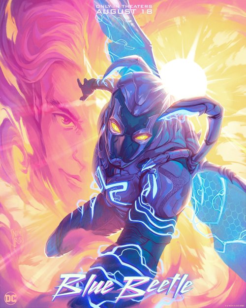 Blue Beetle Unveils Two New Posters, But Faces Impact from Strike