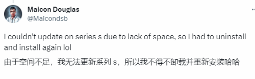 《COD19》更新了79GB：XSS玩家吐槽空间都不够用了