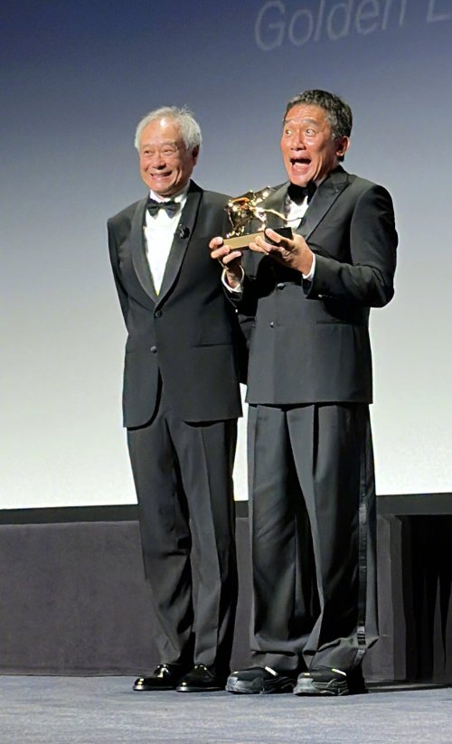 Tearful Moment! Tony Leung Receives Venice Film Festival Lifetime Achievement Award
