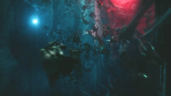 "Aquaman 2" Trailer Premieres: Villainous Black Batoid Returns