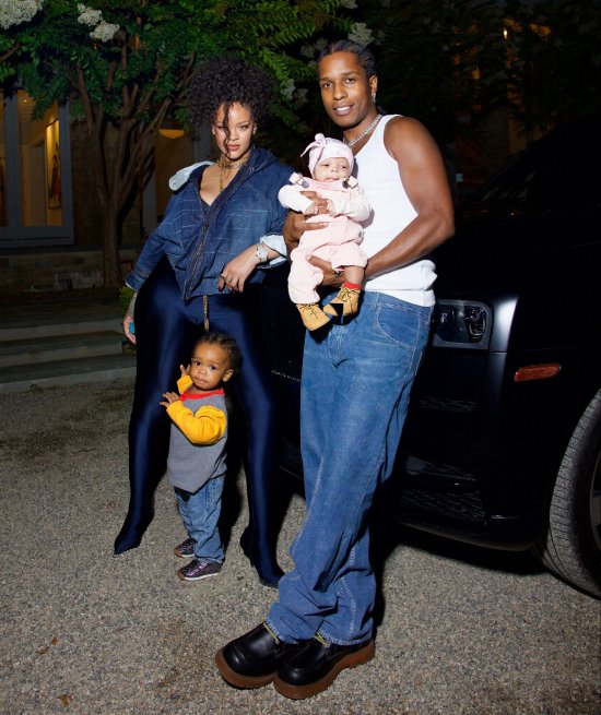 Rihanna and A$AP Rocky's Heartwarming Family Portrait: Introducing Their Second Child