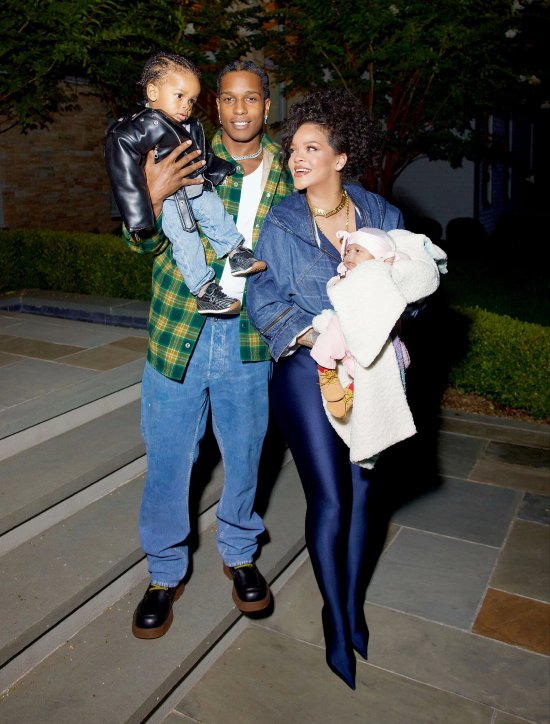 Rihanna and A$AP Rocky's Heartwarming Family Portrait: Introducing Their Second Child