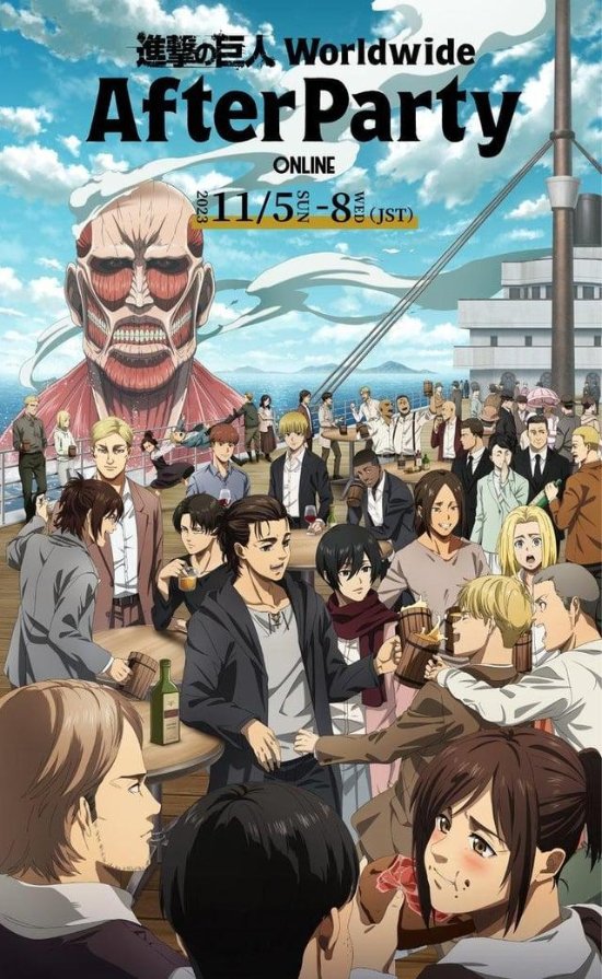 "Attack on Titan" Final Season Poster Revealed: All Characters in the Spotlight