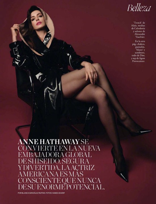 Anne Hathaway's Latest Magazine Photoshoot: Unveiling the Enigmatic Charm