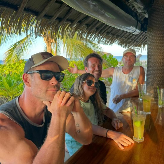 "Chris Hemsworth and Elsa Pataky's Family Vacation: Muscular Vibes Everywhere!"