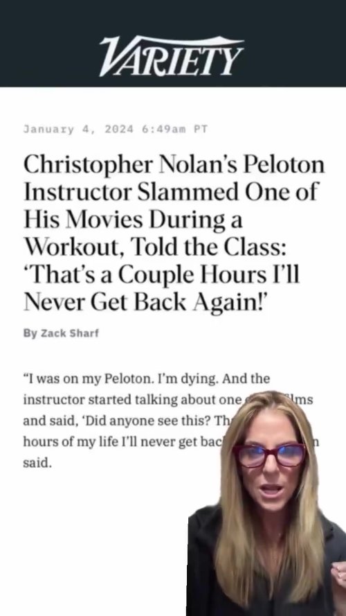 Fitness Coach Responds to Christopher Nolan's Critique of 