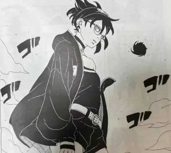 《博人传》漫画101话图透：佐良娜万花筒能力揭晓 目前最强毋庸置疑