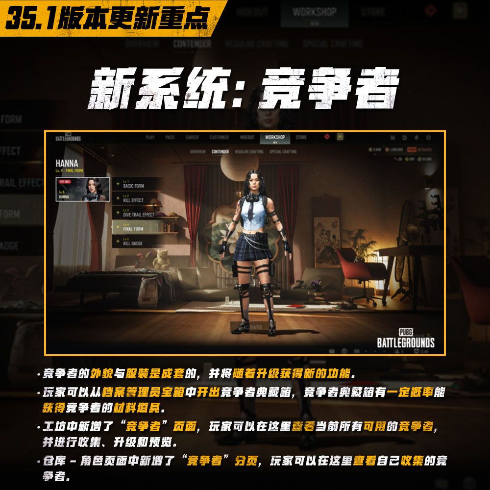 《絕地求生》競爭者系統說明 - 第1張