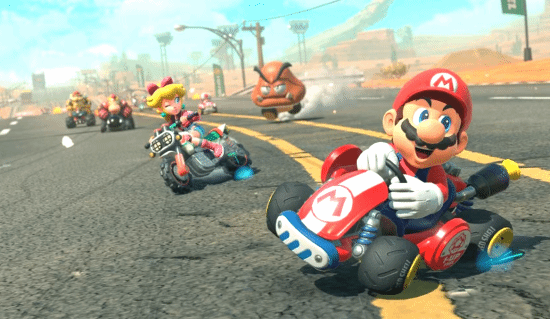 《马里奥赛车：世界》游戏画面