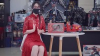 APEXTOYS新春旗袍狂三手办 稍差肉感却尽展身材曲线