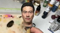 吴孟达1:6头雕涂装 致敬逝去的港片黄金配角 