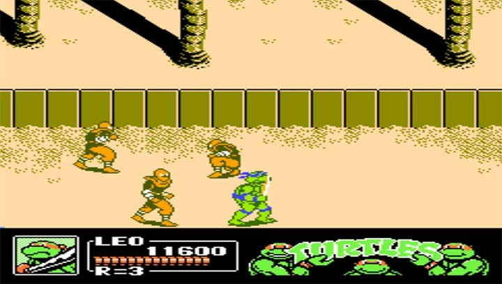最后一款则是被称作《激龟快打》的格斗游戏,我们当年玩的话也是像其他游戏那样